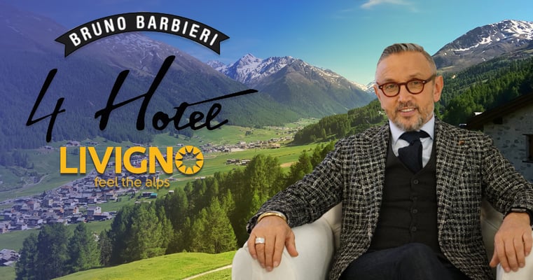 4Hotel e Bruno Barbieri a Livigno