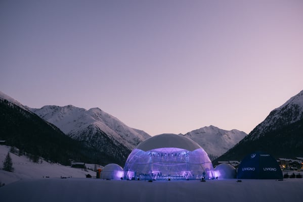 IL 2026 SI ACCENDE A LIVIGNO CON L'ARRIVO DELLA FIAMMA OLIMPICA