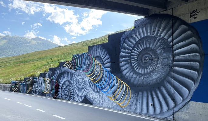 LIVIGNO ALP COLORS PORTA L'URBAN ART OLTRE I 2000 METRI